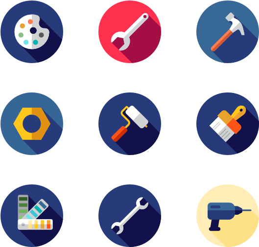 Diy Tools - Fitness Icon Vector (600x564), Png Download