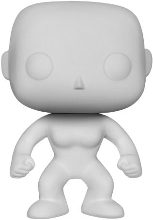 Funko Pop! Custom: Diy Pop Female (560x560), Png Download