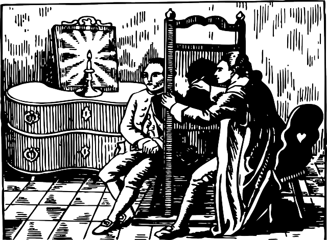 Candle, Outline, People, Man, Shadow, Men, Automatic - Portrait (640x471), Png Download