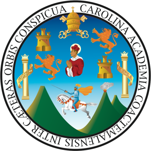 Escudo Completo - Universidad San Carlos De Guatemala Postgrados (500x500), Png Download