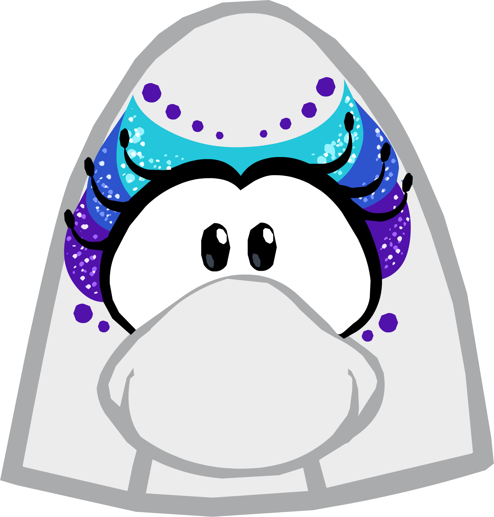 Utopia Makeup Icon - Club Penguin Makeup (1599x1674), Png Download