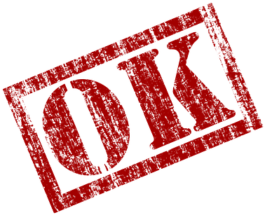 Ok Rubber Stamp Stamp Approved Quality Lab - Symphony V75 Hard Reset (604x340), Png Download