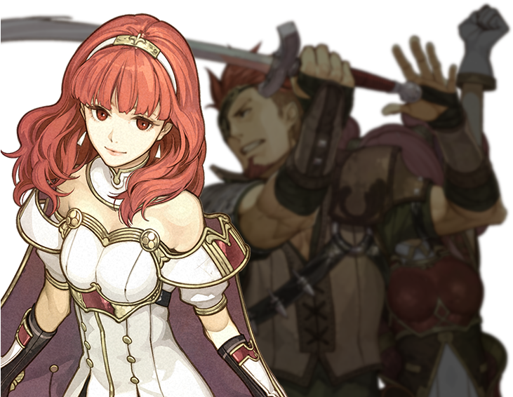 About Fire Emblem Echoes - Nintendo Celica Amiibo (fire Emblem) 3ds,wii U (1000x768), Png Download