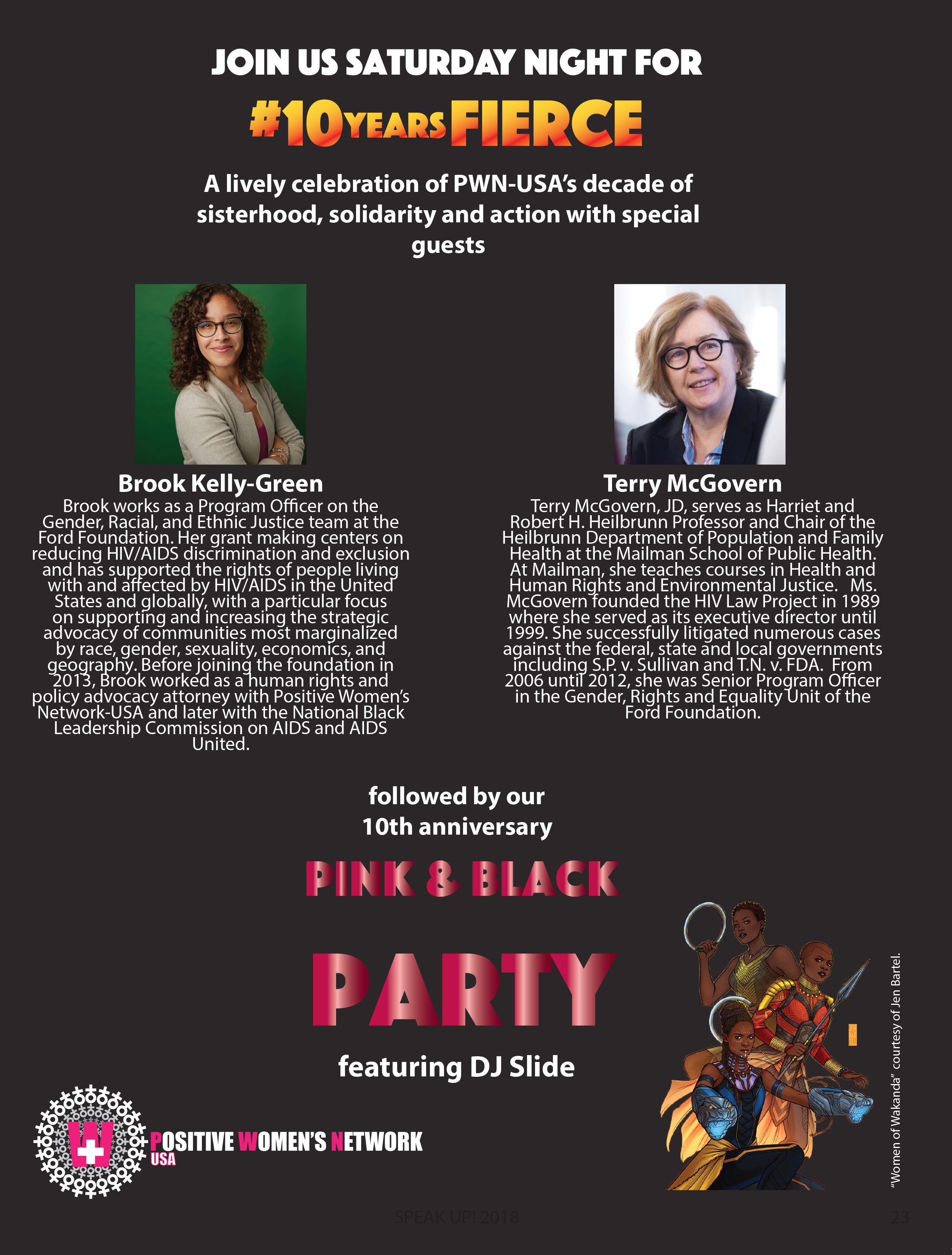 10yearsfierce Dinner Flyer - Flyer (2500x3296), Png Download