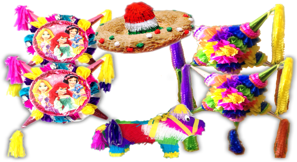 Custom Handmade Party Pinata Party Store / Casa Pinatas - Pinatas Png (980x550), Png Download