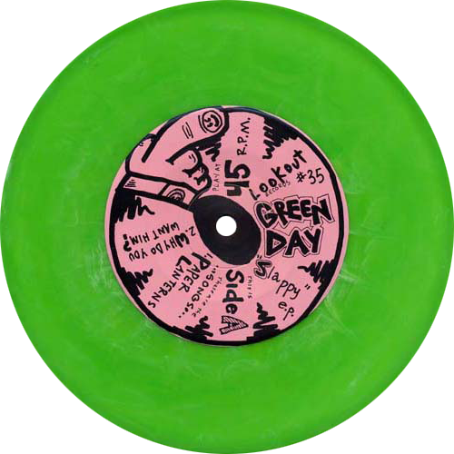 Green Day - Slappy E - P - - Green Day (500x500), Png Download