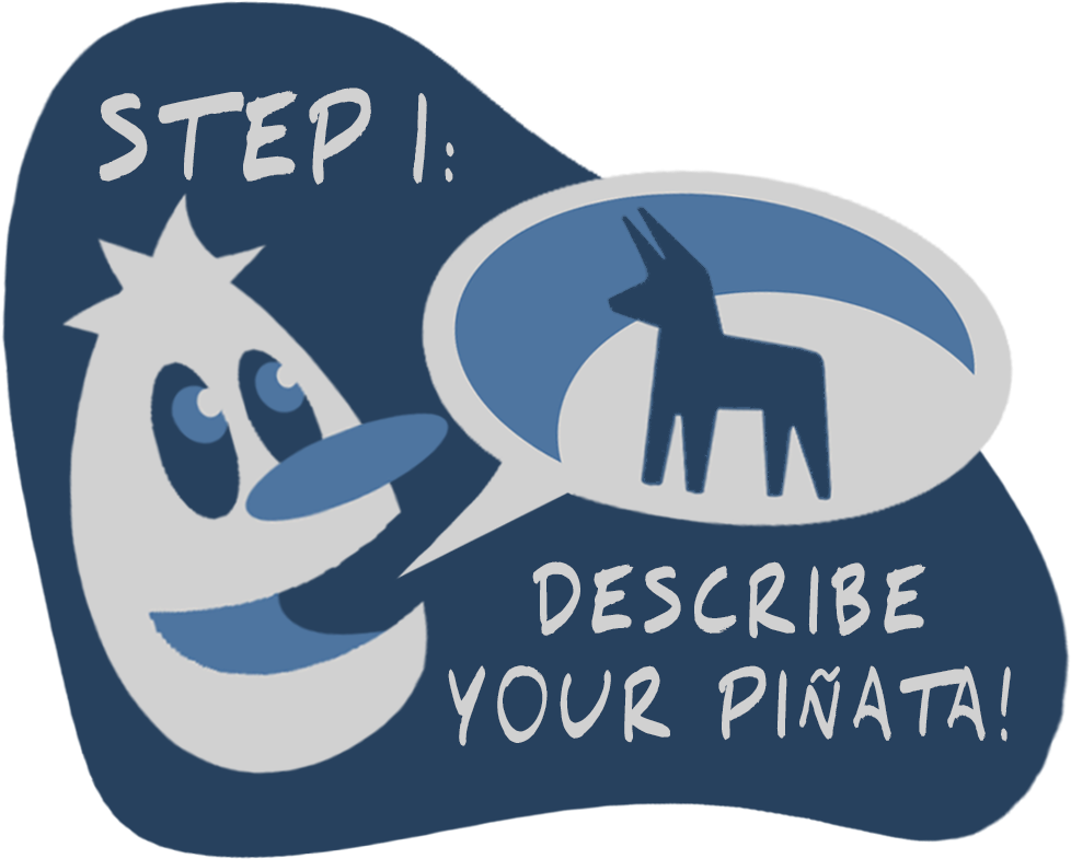 Step1 - Piñata (1000x814), Png Download