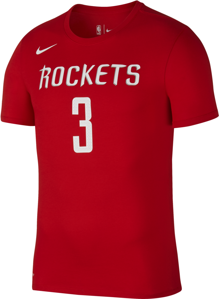 Men's Houston Rockets Nike Chris Paul Icon Name And - James Harden Jersey 2017 (1024x1024), Png Download