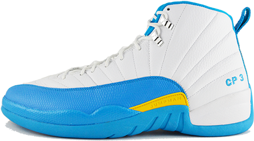 Air Jordan 12 "chris Paul Home Pe" - Sample Jordan (600x401), Png Download