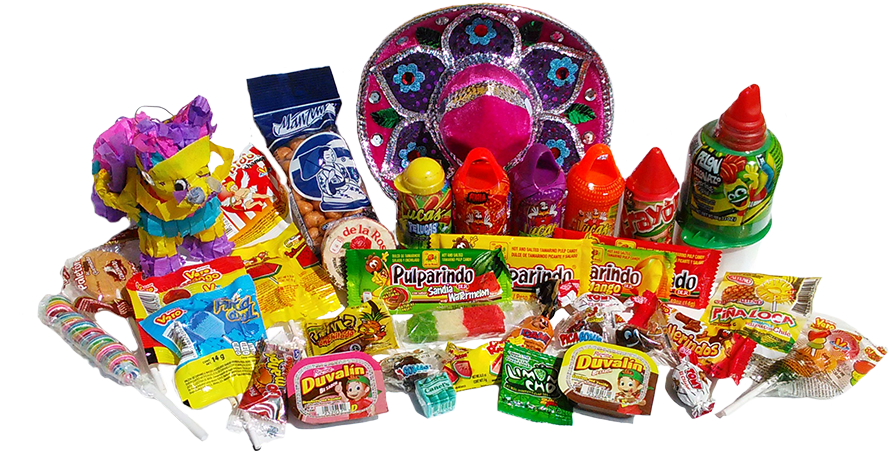 More Than 100 Piñatas In-stock - Candy (900x450), Png Download