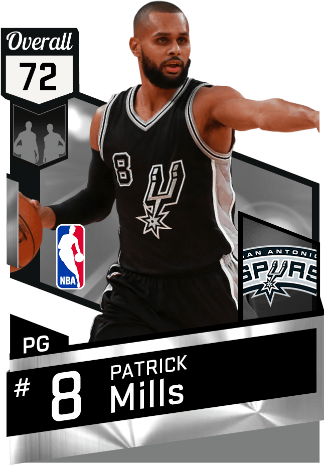 Mtdb Nba 2k17 - Mike Conley In Nba 2k17 (651x941), Png Download