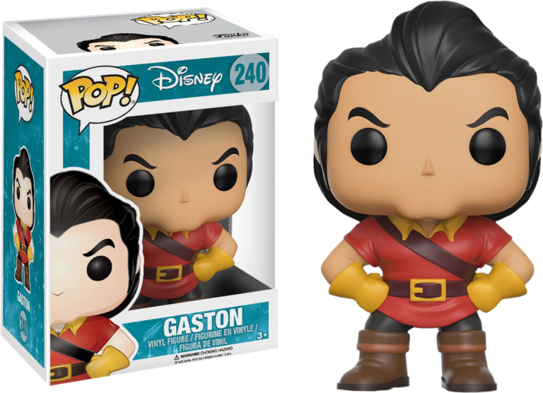 Beauty And The Beast - Beauty And The Beast Gaston Pop! Vinyl Figure (768x556), Png Download