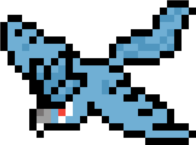 Articuno - Pokemon Pixel Art (1200x1200), Png Download