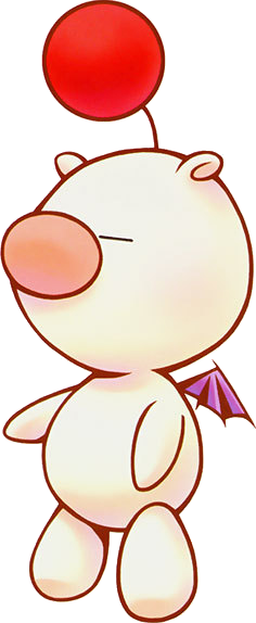 Moogle - Final Fantasy Moogle (236x574), Png Download