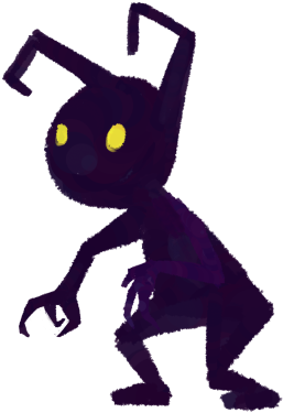 Heartless Kingdom Hearts Art (500x456), Png Download