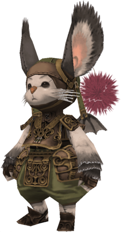 Moogle Model - Final Fantasy Xii Moogle (251x479), Png Download
