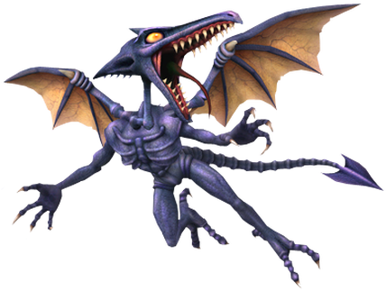 Ssb Brawl Ridley - Ridley Metroid (435x334), Png Download
