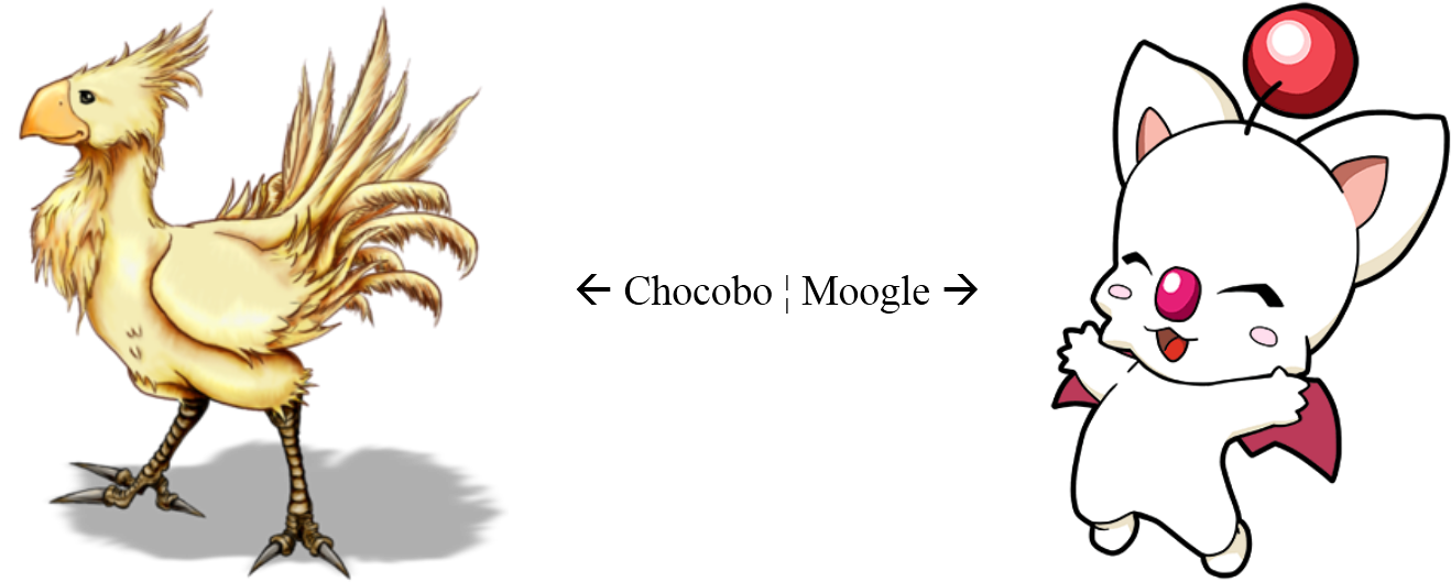 From What I Understand Chocobos Are The Horse Equivalents - Cartoon (1331x538), Png Download