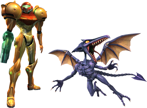 View Samegoogleiqdbsaucenao Ridley-0 , - Samus Metroid Prime (572x421), Png Download