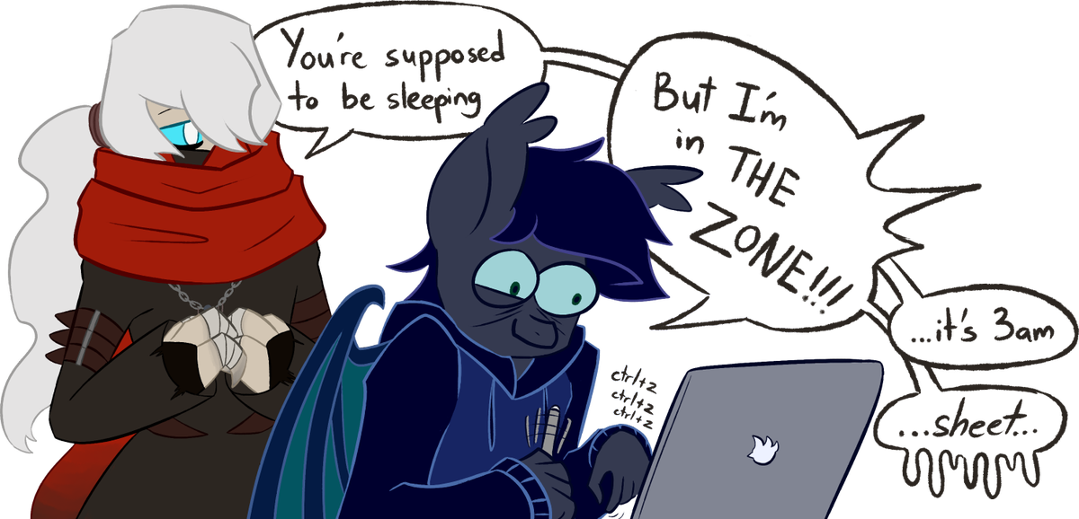 Chirpy Chi B But, I Get The Best Ideas When I& - Darkrai Oc (1200x578), Png Download