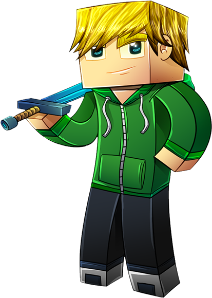 Cool Minecraft Character Png (600x600), Png Download