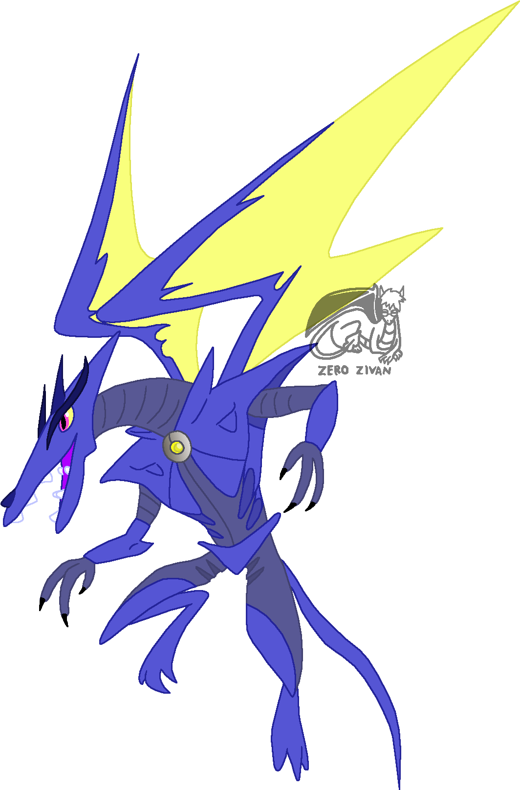 Inverted Gaming - Ridley - Illustration (1154x1702), Png Download