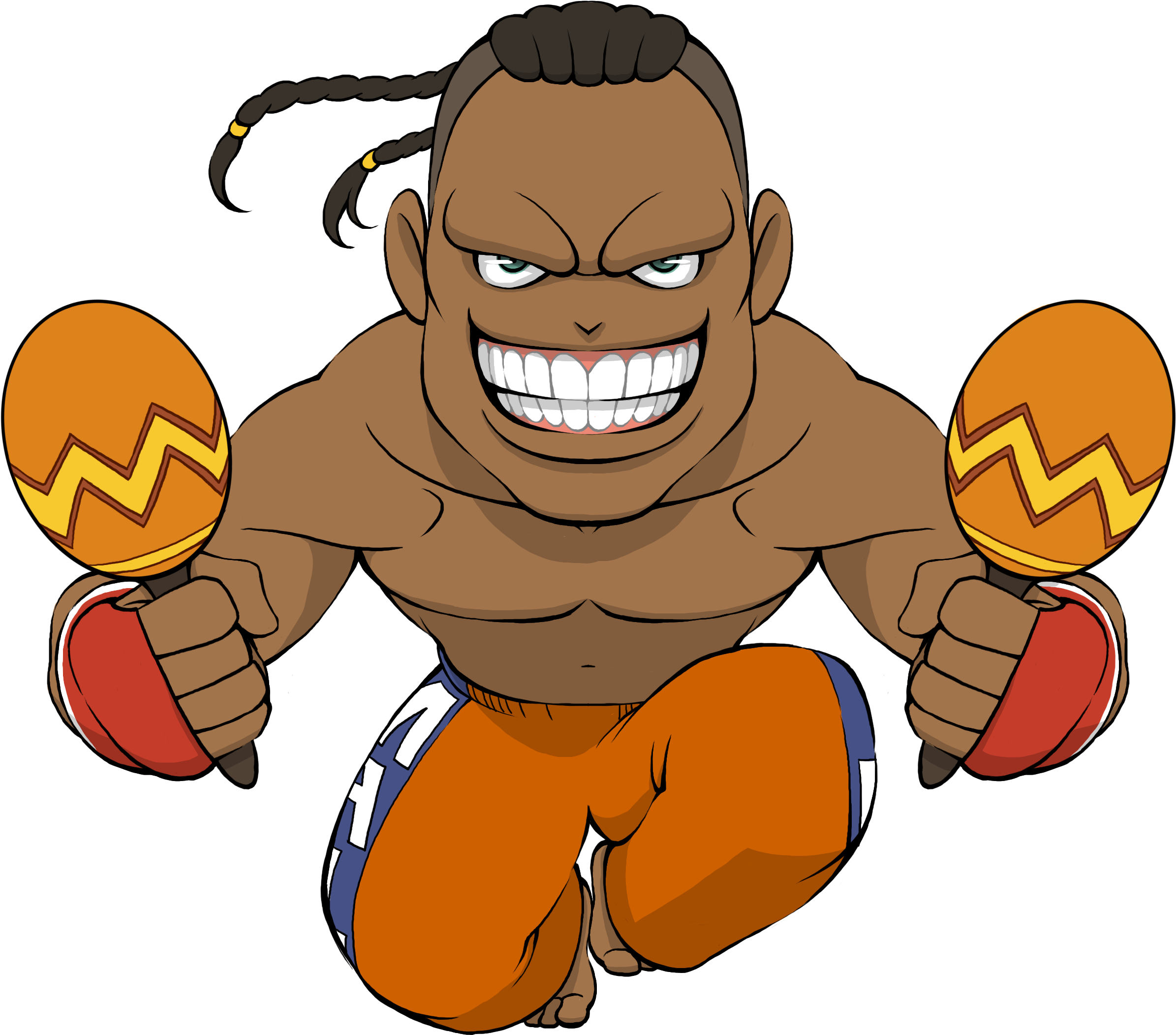 Deejay Ultra Sf4 Chib - Chaveiro Street Fighter Deejay Cute (2894x4093), Png Download