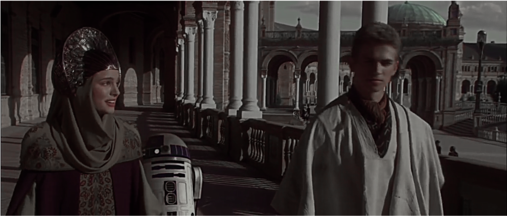 Anakin And Padme Arriving On Alderaan - Girl (1024x576), Png Download