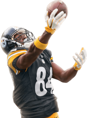 Antonio Brown No Background (359x485), Png Download