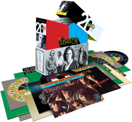 The Singles [7" Single Boxset] - Doors Singles Box Set (480x480), Png Download