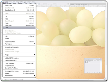 Right Click On Path 1 Again And Make Selection - Photoshop Pull Down (450x346), Png Download