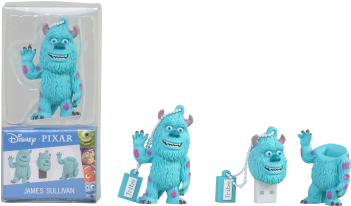 Tribe Pixar Sulley 16gb Usb - Tribe Pixar James Sullivan Usb Flash Drive - 8gb (350x350), Png Download