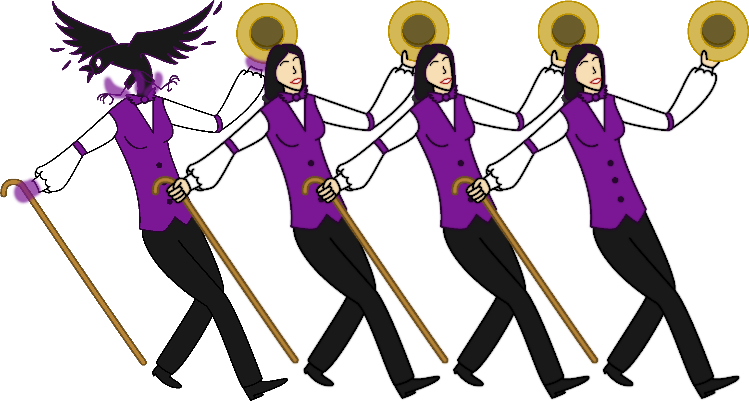 Concept[skin Concept] Barbershop Quartet Morrigan - Concept (3091x1727), Png Download