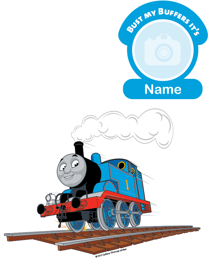 Thomas The Tank Engine T-shirt - Thomas (679x850), Png Download