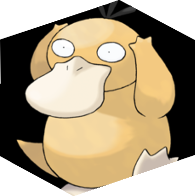 Tkr Psyduck - Pokemon Psyduck (395x396), Png Download