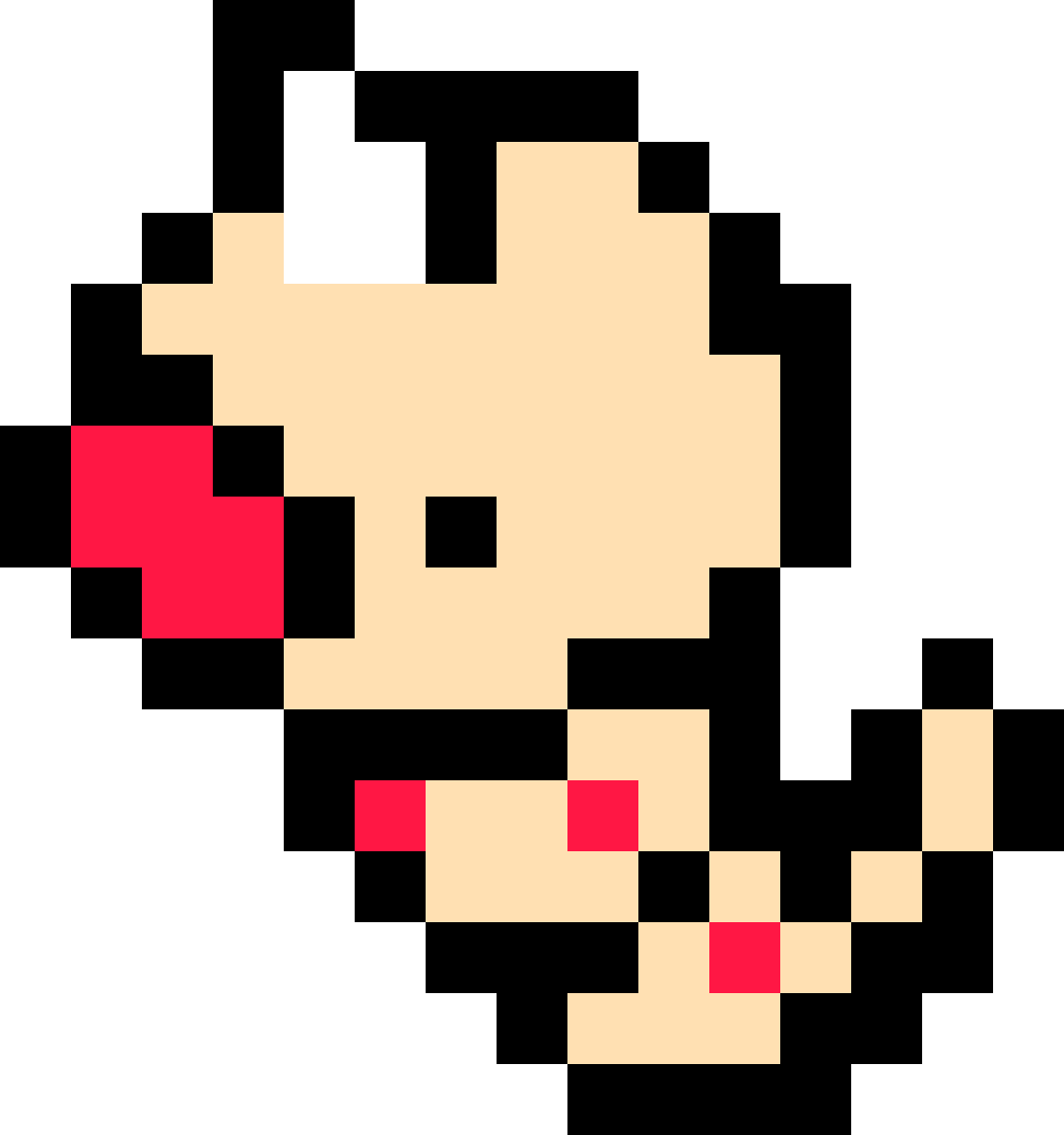 Weedle - Pixel Art Weedle (1125x1200), Png Download