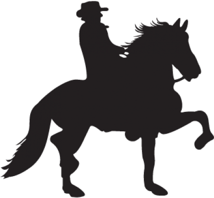 Caballo Vector - Caballo De Paso Silueta (518x518), Png Download