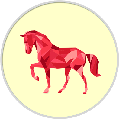 Caballo - Die Trojanische Bewerbung By John Rizos (400x400), Png Download