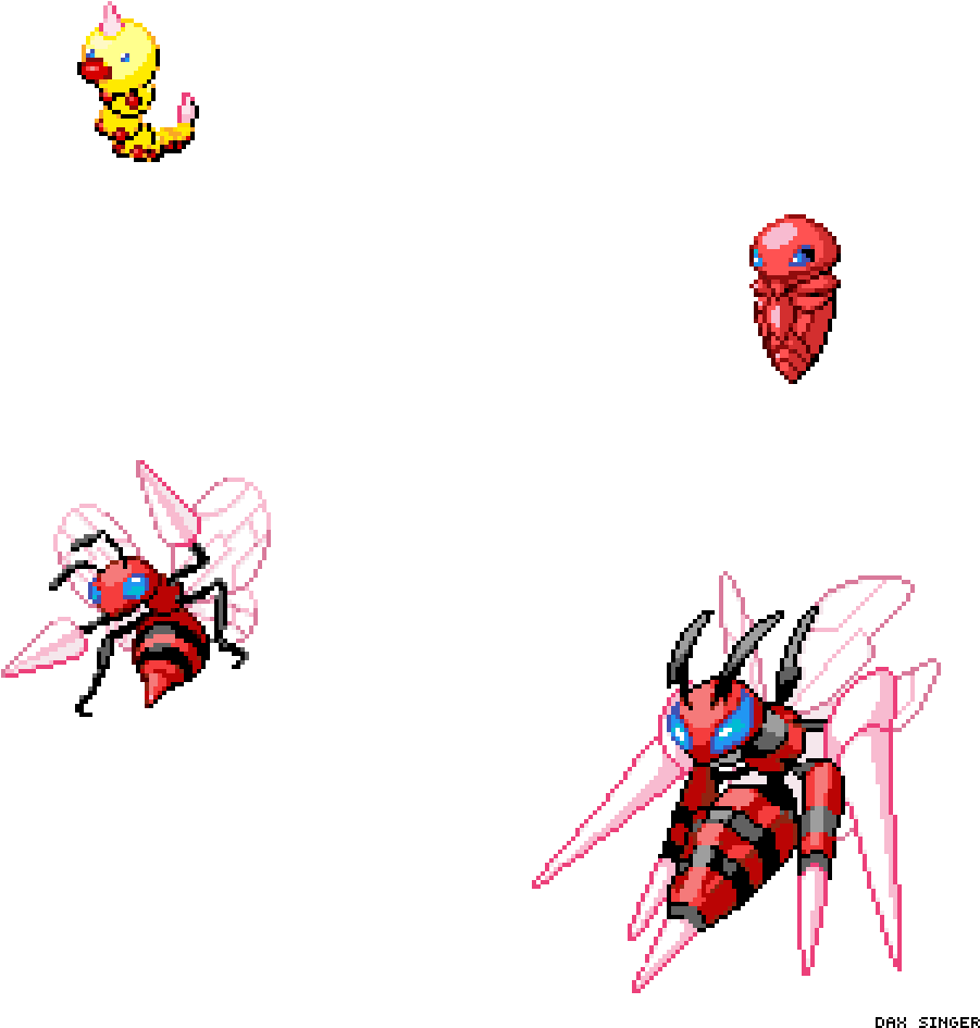 What Shiny Weedle Should Be - Weedle (1000x1000), Png Download