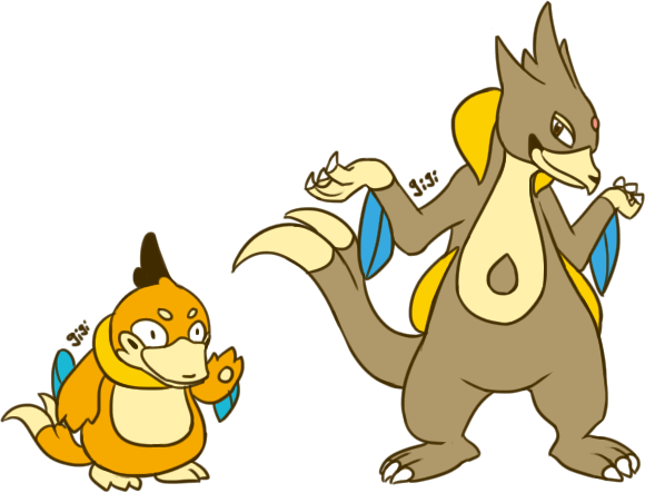 Psyduck (580x443), Png Download