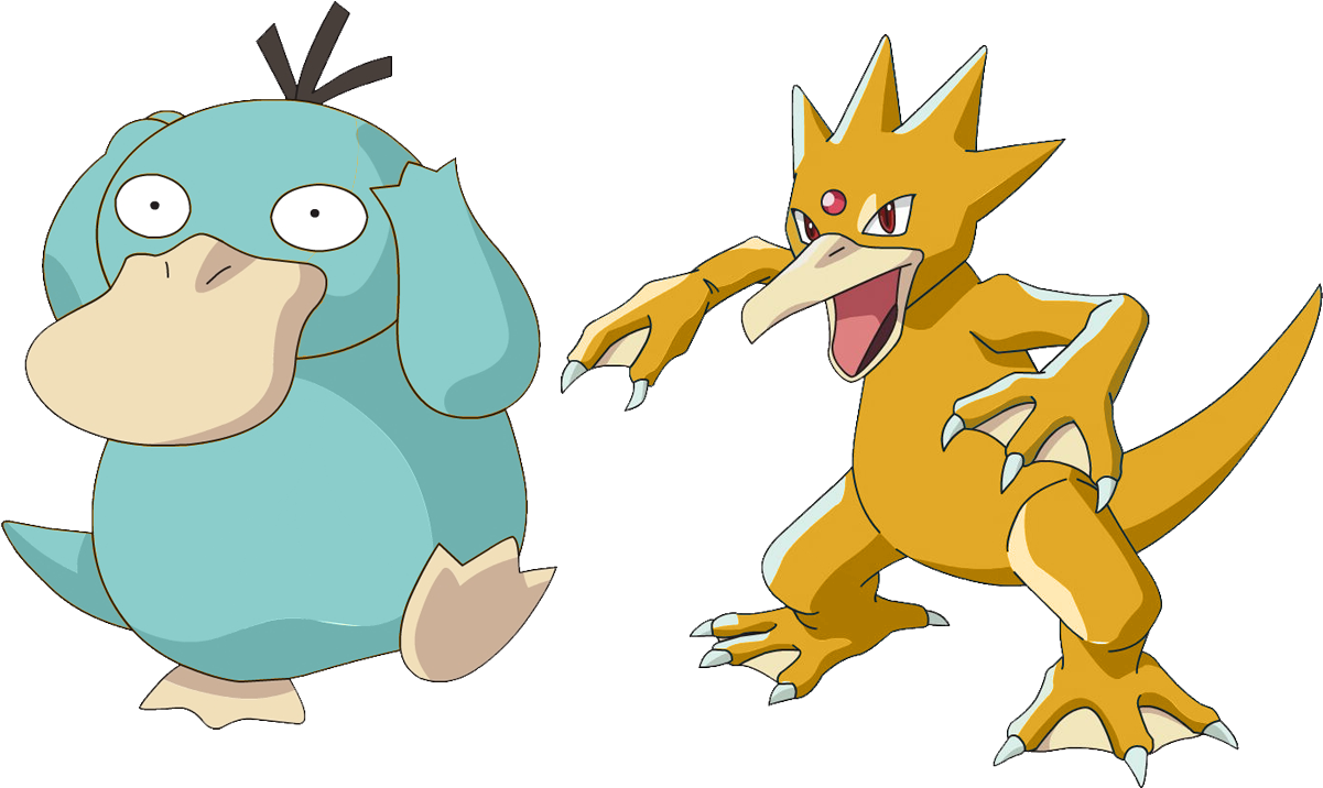 Psyduck-golduck - Dvd Anime Pokemon Adventure In The Orange Island Vol.1-36end (1200x774), Png Download