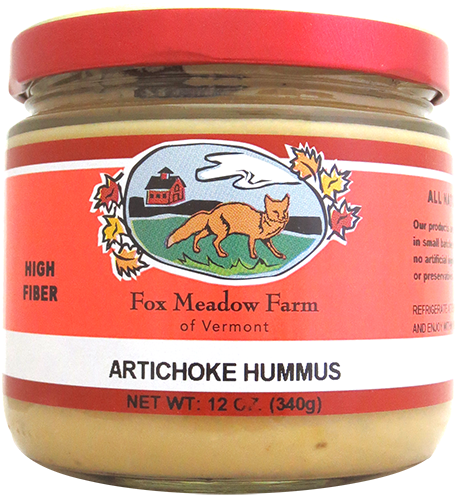 Fox Meadow Artichoke Hummus - Hummus (500x525), Png Download