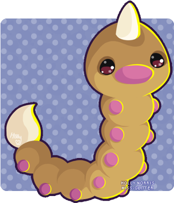 013 Weedle By Miss-glitter - Weedle (356x415), Png Download