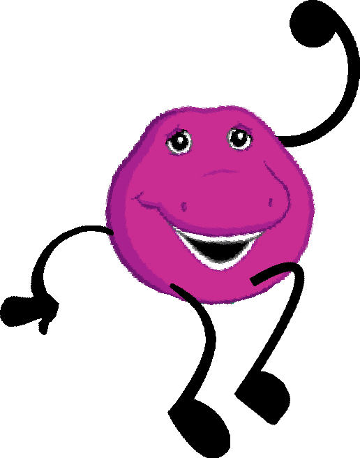 Barney Clip Png Svg Library Library - Barney Head Png (516x656), Png Download