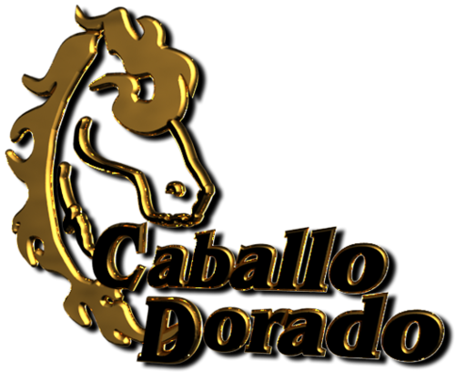 Caballo Dorado - Caballo Dorado Logo (500x408), Png Download