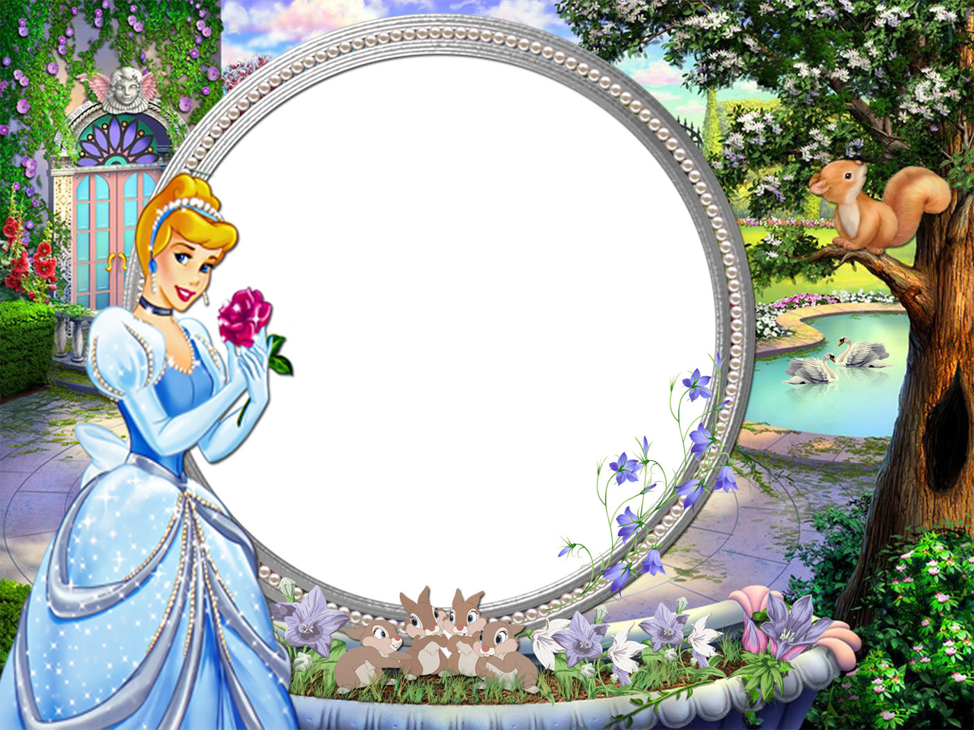 Frame Princess (1400x1050), Png Download