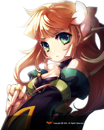 Lire Gcchaos - Grand Chase Official Art (400x448), Png Download