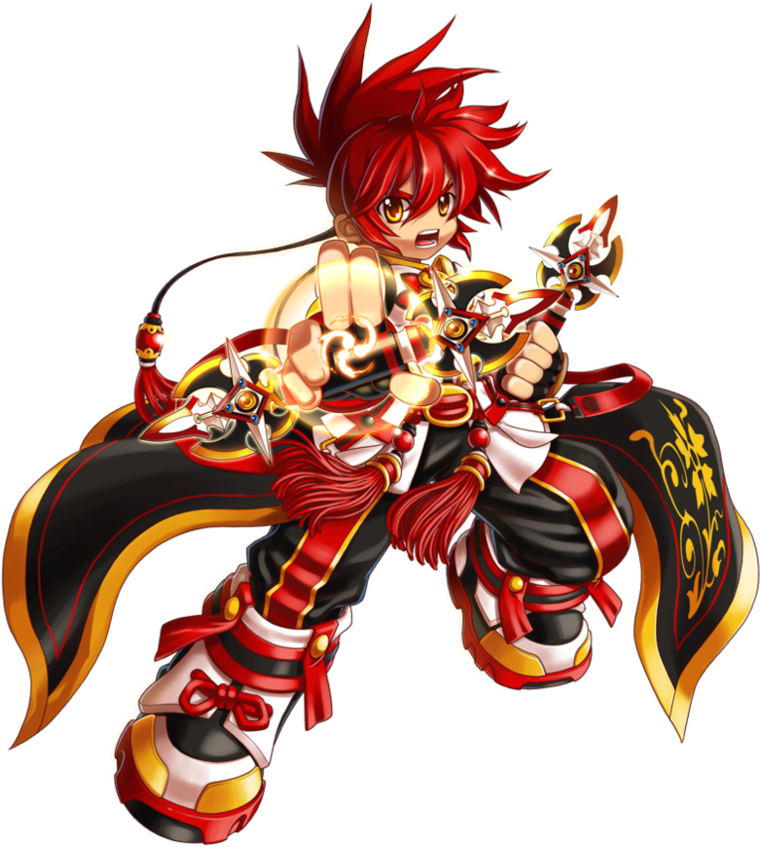 Grand Chase Png - Grand Chase Jin 4th Job (894x894), Png Download