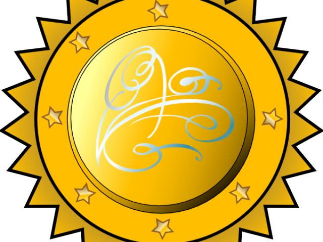 Seal Clipart Certificate Symbol - Colouring Pages For Sun (640x480), Png Download