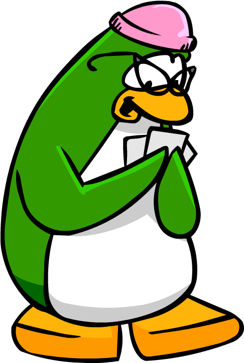 Club Penguin Aunt Arctic Q1 Given Photos - Cartoon (750x750), Png Download
